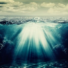 Under the ocean surface, abstract natural backgrounds